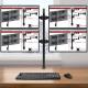 Duronic Uchwyt biurkowy na 4 monitory 13" - 27" (DM254) 1
