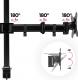 Duronic Uchwyt biurkowy na 4 monitory 13" - 27" (DM254) 4