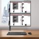Duronic Uchwyt biurkowy na 2 monitory 13" - 27" (DM35V2X2) 1