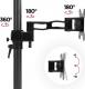 Duronic Uchwyt biurkowy na 2 monitory 13" - 27" (DM35V2X2) 4