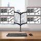 Duronic Uchwyt biurkowy na 4 monitory 15" - 27" DM454 (H5-J105-9RNY) 1