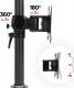 Duronic Uchwyt biurkowy na 2 monitory 13" - 27" DM35V2X1 (M9-726R-LRK8) 4