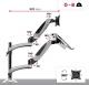 Duronic Uchwyt biurkowy na monitor 13" - 27" i laptop DM65L1X1 (MD-NNWS-AQYQ) 4