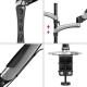 Duronic Uchwyt biurkowy na monitor 13" - 27" i laptop DM65L1X1 (MD-NNWS-AQYQ) 6