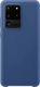 Braders Elastyczne silikonowe etui Silicone Case do Samsung Galaxy S20 Ultra ciemnoniebieski 1