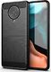 Braders Elastyczne etui Carbon Case do Xiaomi Redmi K30 Pro / Poco F2 Pro czarny 1