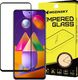 Braders Szkło hartowane na cały ekran z ramką do Samsung Galaxy M31s czarny 1