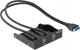 Delock Panel przedni 3.5" / 3.5" 2x USB 3.0 (61896) 1