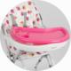 Ricokids Krzesełko do karmienia Eldo biało-różowy 5