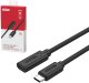Kabel USB Unitek USB-C - USB-C 0.5 m Czarny (C14086BK) 1