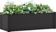 vidaXL Podwyższona donica z systemem podlewania, antracyt, 100x43x33cm 1