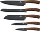 Berlinger Haus ZESTAW 5 NOŻY KUCHENNYCH Z LISTWĄ BERLINGER HAUS BH-2540 2