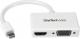 Adapter AV StarTech DisplayPort Mini - HDMI - D-Sub (VGA) biały (MDP2HDVGAW) 1