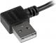 Kabel USB StarTech USB-A - microUSB 1 m Czarny (USB2AUB2RA1M) 2