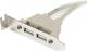 StarTech Śledź 2x USB 2.0 (USBPLATELP) 1