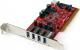 Kontroler StarTech PCI - 4x USB 3.0 (PCIUSB3S4) 1