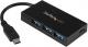 HUB USB StarTech 1x USB-C  + 3x USB-A 3.0 (HB30C3A1CFB) 1