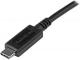 Kabel USB StarTech USB-A - USB-C 1 m Czarny (USB31AC1M) 2