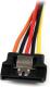 StarTech SATA 15-pin - SATA 15-pin x2, 0.15m, Wielokolorowy (PYO2LSATA) 3