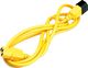 Kabel zasilający Value ROLINE Kabel zasilający C14 - C13, IEC 320 , żółty, 0,8 m 1