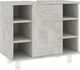 vidaXL Szafka łazienkowa szarość betonu 60x32x53.5cm płyta wiórowa 1
