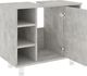 vidaXL Szafka łazienkowa szarość betonu 60x32x53.5cm płyta wiórowa 4