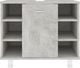 vidaXL Szafka łazienkowa szarość betonu 60x32x53.5cm płyta wiórowa 5