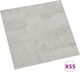 vidaXL Samoprzylepne panele podłogowe, 55 szt., PVC, 5,11 m, szare 3