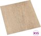 vidaXL Samoprzylepne panele podłogowe, 55 szt., PVC, 5,11 m, brązowe 2