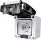 Scame Gniazdo 230V 16A Natynkowe w obudowie IP66 Schuko SCAME 7374 6