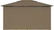 vidaXL Namiot ogrodowy z zasłonami, 4 x 3 m, taupe, 180 g/m 7