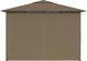 vidaXL Namiot ogrodowy z zasłonami, 4 x 3 m, taupe, 180 g/m 8