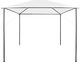 vidaXL Pawilon ogrodowy, 3 x 3 x 2,7 m, biały, 180 g/m 2