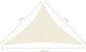 vidaXL Żagiel przeciwsłoneczny, 160 g/m, kremowy, 3x3x4,2 m, HDPE 5