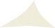 vidaXL Żagiel przeciwsłoneczny, 160 g/m, kremowy, 3x4x5 m, HDPE 1