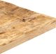vidaXL Stolik bistro, kwadratowy, 80x80x75 cm, surowe drewno mango 3