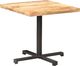 vidaXL Stolik bistro, kwadratowy, 80x80x75 cm, surowe drewno mango 7
