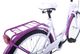Kozbike Rower miejski 26 damski Kozbike K36 biało fioletowy 3 biegi 1