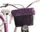 Kozbike Rower miejski 26 damski Kozbike K36 biało fioletowy 3 biegi 3