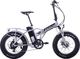 Rower elektryczny Fuzlu Fatbike 20" szary 1
