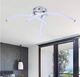Lampa sufitowa ECpower ZD77A LAMPA SUFITOWA CHROM LED 105 DIOD 16W 2