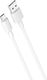 Kabel USB XO USB-A - microUSB 1 m Biały (GSM104069) 1