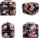 WinMax Torba termiczna w kwiaty kolorowa 25x25x20cm 2