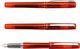 Platinum Pióro wieczne Platinum Prefounte Vermilion Orange, F, w plastikowym opakowaniu, na blistrze, pomarańczowe 4