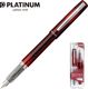 Platinum Pióro wieczne Platinum Prefounte Crimson Red, M, w plastikowym opakowaniu, na blistrze, bordowe 1