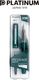Platinum Pióro wieczne Platinum Prefounte Dark Emerald, M, w plastikowym opakowaniu, na blistrze, zielone 3
