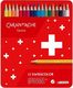 Caran d`Arche Kredki Swisscolor Aquarelle, z efektem akwareli, sześciokątne, 18szt., mix kolorów 1
