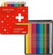 Caran d`Arche Kredki Swisscolor, metalowe pudełko, 18 szt. 1