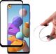 Wozinsky Wozinsky Full Cover Flexi Nano folia szklana szkło hartowane z ramką Samsung Galaxy A21S czarny 1