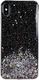 Wozinsky Wozinsky Star Glitter błyszczące etui pokrowiec z brokatem iPhone 12 mini czarny 1